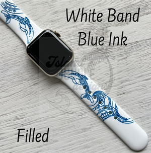 Dolphin Silicone Watch Band Compatible with Series 1-9, SE & Ultra