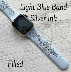 Dolphin Silicone Watch Band Compatible with Series 1-9, SE & Ultra