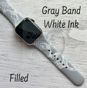 Dolphin Silicone Watch Band Compatible with Series 1-9, SE & Ultra