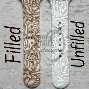 Jungle Canopy Silicone Watch Band Compatible with Versa 3/4 & Sense/Sense 2