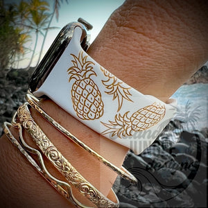 Pineapple Watch Band Compatible with Series 1-9, SE & Ultra