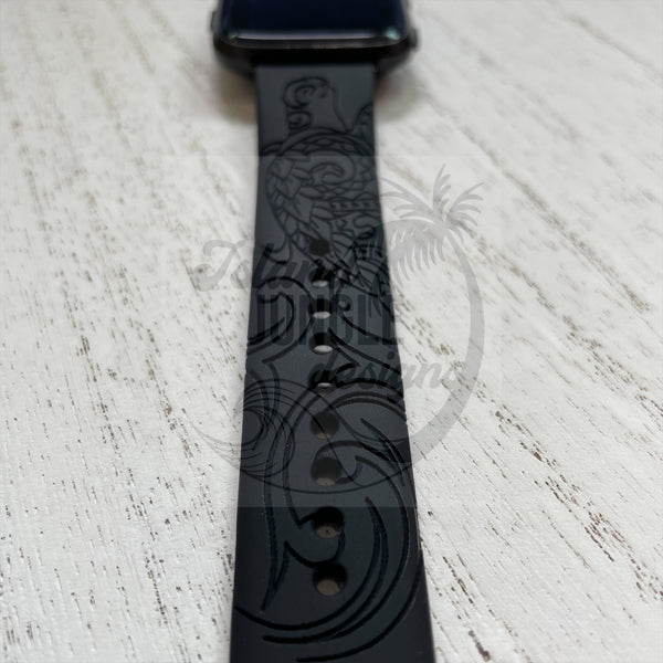 Honu Silicone Watch Band Compatible with Fitbit Versa, Versa 2, and Versa Lite