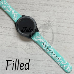 Koi 20mm Silicone Watch Band Compatible with Samsung & More