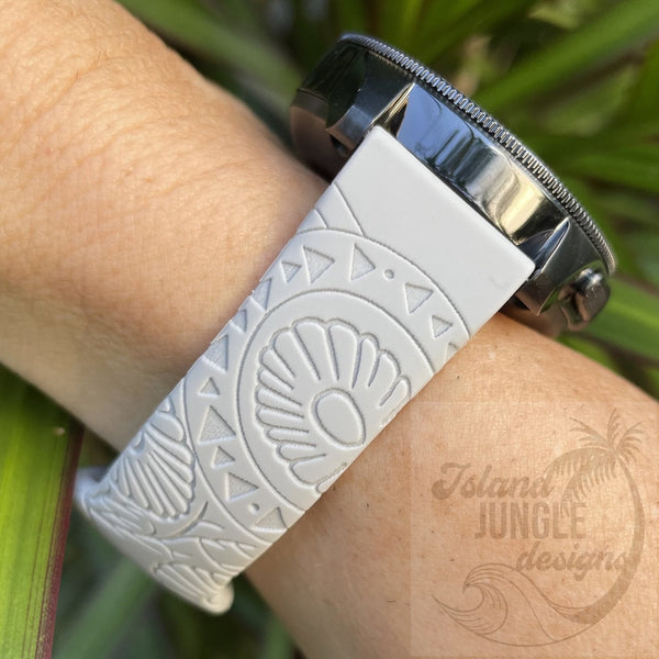 Opihi 20mm Silicone Watch Band Compatible with Samsung & More