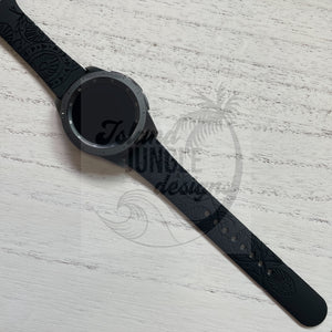 Opihi 22mm Silicone Watch Band Compatible with Samsung & More