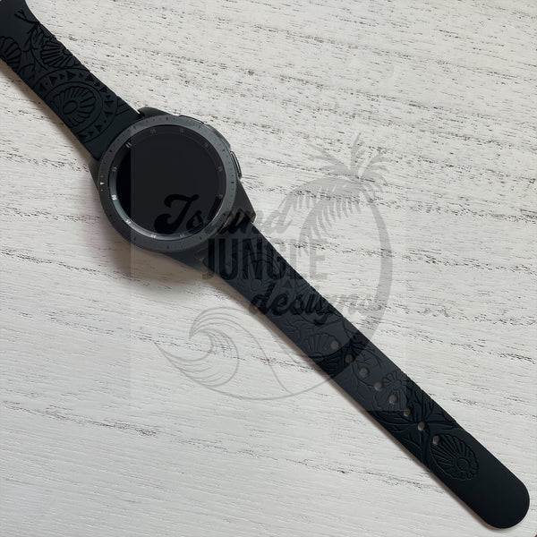 Opihi 22mm Silicone Watch Band Compatible with Samsung & More