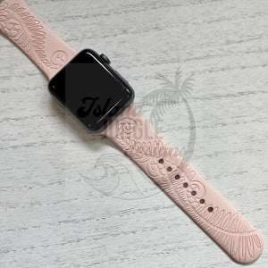 Fern Silicone Watch Band Compatible with Series 1-9, SE & Ultra