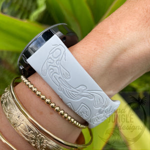 Koi 20mm Silicone Watch Band Compatible with Samsung Galaxy, FitBit Versa 3/4, Sense & PIxel