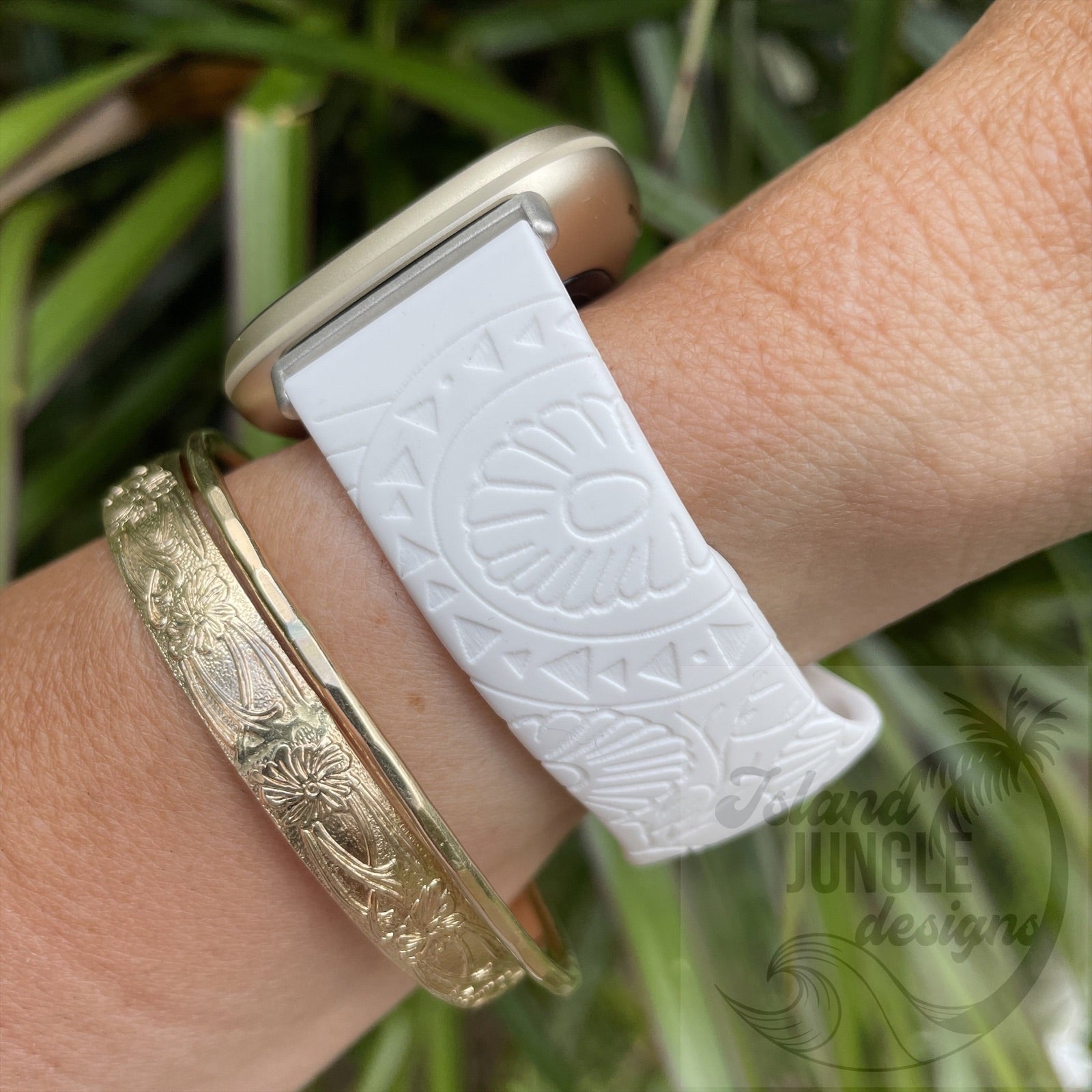 Opihi Silicone Watch Band Compatible with Versa 3/4 & Sense/Sense 2