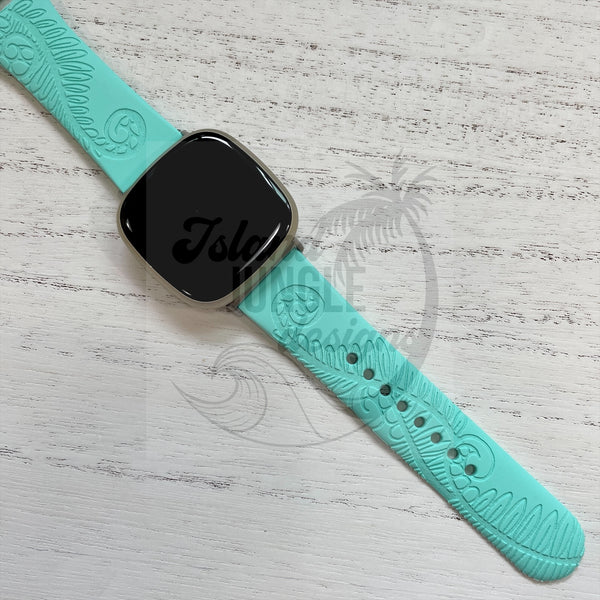 Fern Silicone Watch Band Compatible with Versa 3/4 & Sense/Sense 2