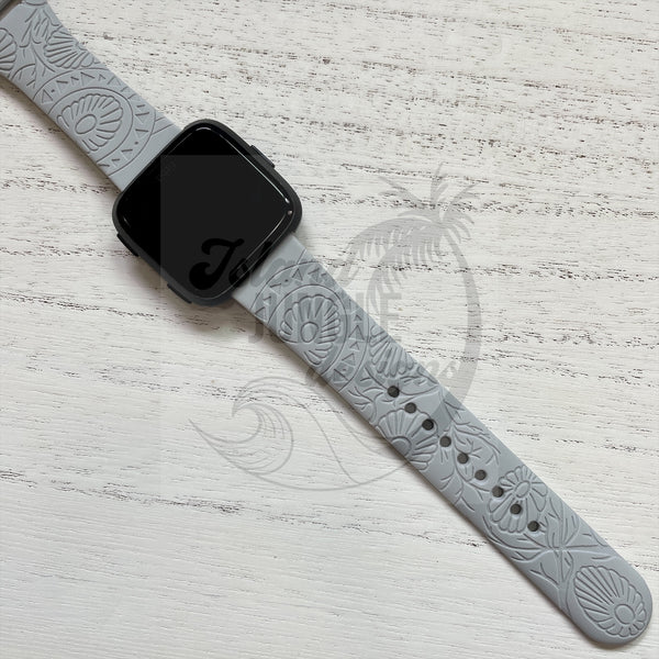 Opihi Silicone Watch Band Compatible with Fitbit Versa, Versa 2, and Versa Lite