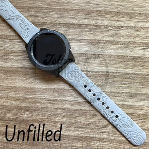 Koi 20mm Silicone Watch Band Compatible with Samsung & More