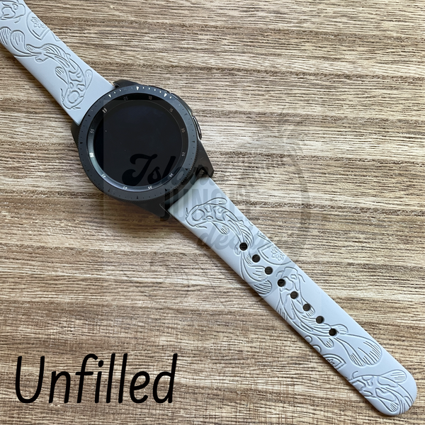 Koi 20mm Silicone Watch Band Compatible with Samsung & More