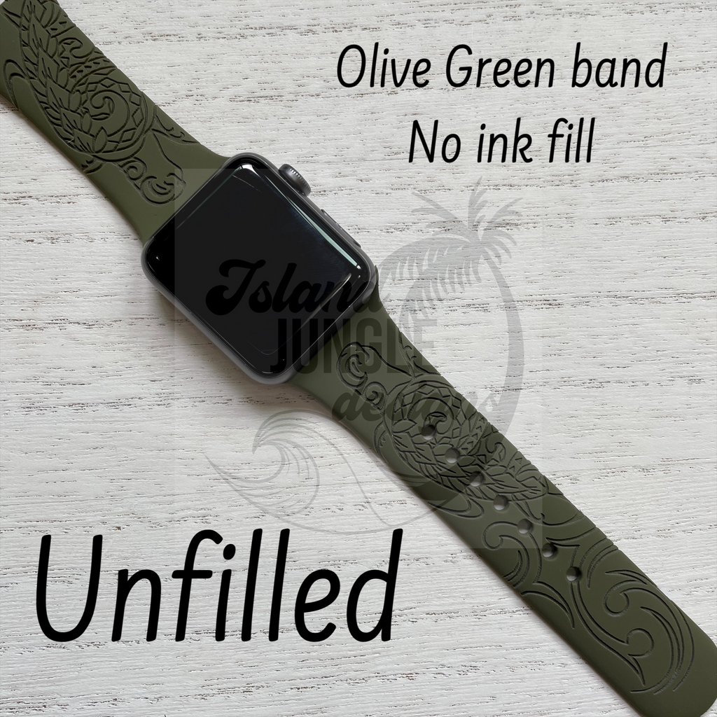 Custom silicone watch bands online