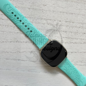 Honu Silicone Watch Band Compatible with Versa 3/4 & Sense/Sense 2