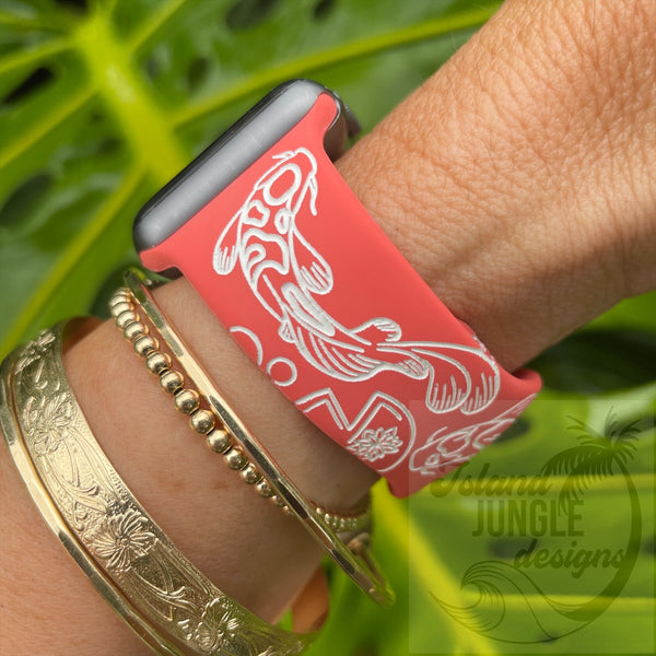 Koi Silicone Watch Band Compatible with Series 1-9 SE & Ultra