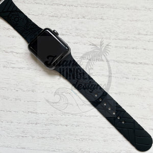 Tribal Silicone Watch Band Compatible with Series 1-10, SE & Ultra