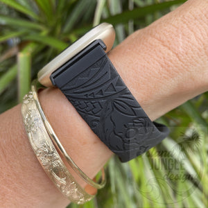 Tribal Silicone Watch Band Compatible with Versa 3/4 & Sense/Sense 2