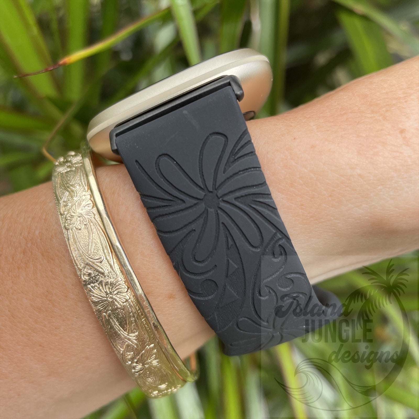 Tribal Silicone Watch Band Compatible with Series 1-9, SE & Ultra