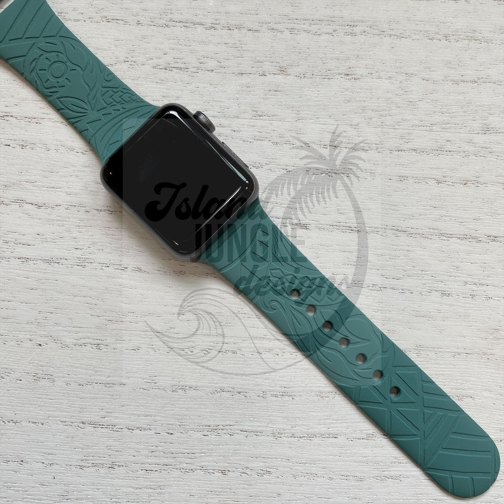 Tribal Silicone Watch Band Compatible with Series 1-9, SE & Ultra – Island  Jungle Designs