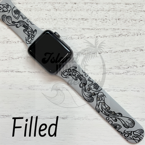 Koi Silicone Watch Band Compatible with Series 1-9 SE & Ultra
