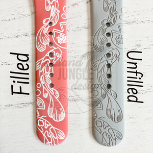 Koi Silicone Watch Band Compatible with Series 1-9 SE & Ultra