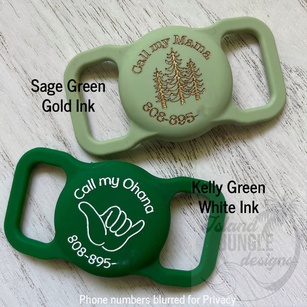 3/4" Collar & Strap ID Tag Compatible with Air Tag