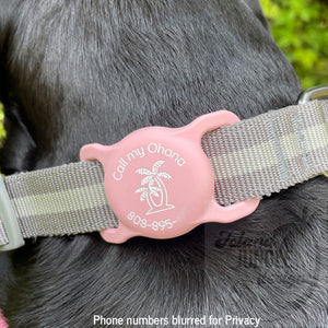 3/4" Collar & Strap ID Tag Compatible with Air Tag